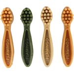 [517853] VEGGIE TANDENBORSTEL 12,5CM 4ST MIX
