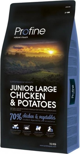 Profine junior large chicken&potatoes 15kg