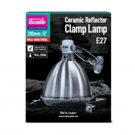[R2100085] Arcadia Reflector/holder E27 20cm RVS Steel