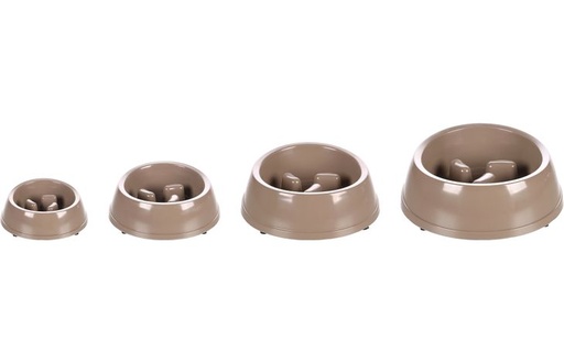 [519949] EETP MANGI SLOW FEEDER TAUPE MELAMINE 950ml