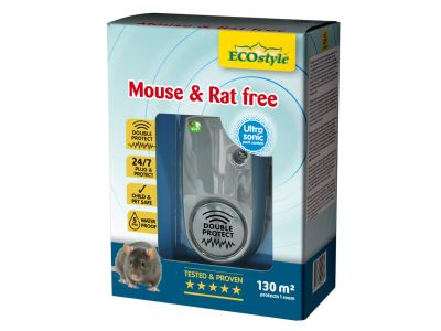 [1060773] EcoStyle Mouse + Rat Free voor 130m2 ultrasoon