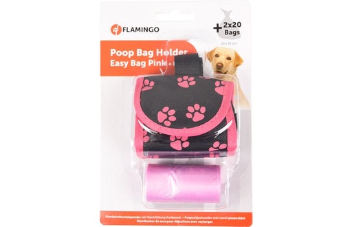 [15620] Easy bag roze 2x20 zakjes