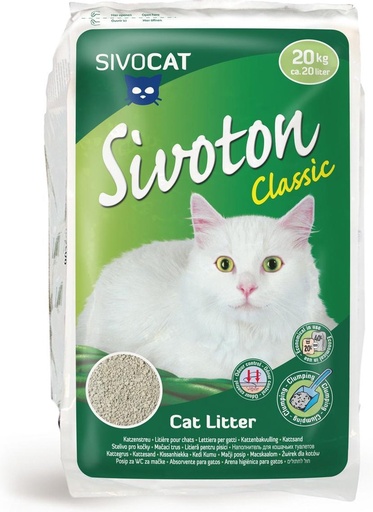 [457] ! KBV Kattenbakvulling Sivoton Sivocat 20 kg
