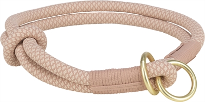 [1984507] Soft Rope Half-Slip Halsband S-M Lichtroze