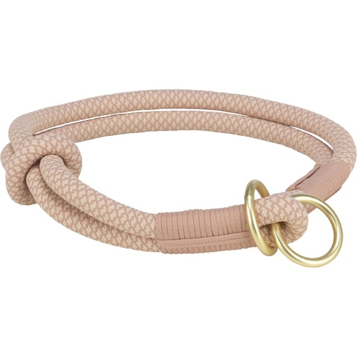 [1984607] Soft Rope Half-Slip Halsband M Lichtroze