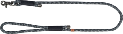 [1984001] Soft Rope Riem S–XL 1,00 m/ø 10 mm Zwart/grijs