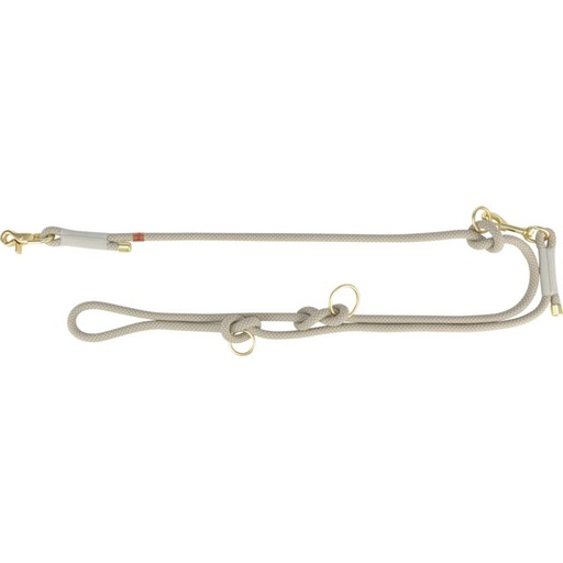 [1984119] Soft Rope Verstelbare Riem S–XL 2,00 m/ø 10 mm Lichtgrijs
