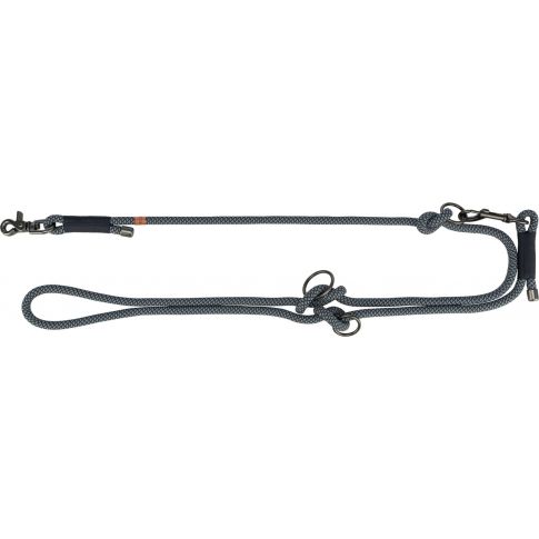 [1984101] Soft Rope Verstelbare Riem M–L 2,00 m/ø 10 mm zwart/grijs