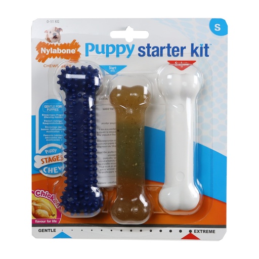 [020 8020] Nylabone Puppy Starter kit regular S kip