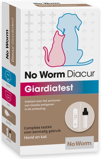 [EP840] # No worm Diacur giardiatest intro aanbieding