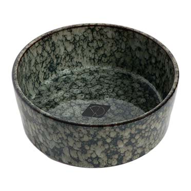 [621/480229] Jasper eet- en drinkkom green marble L - 1400ml - 20x20x7,5cm